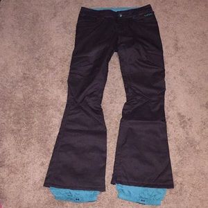 Burton Snowboard Pants, The White Collection